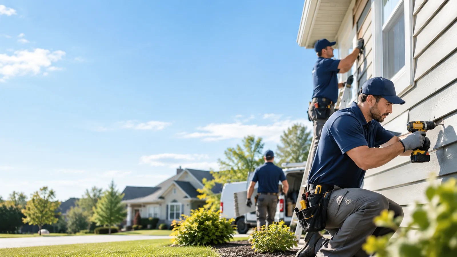 Partial Siding Replacement in Clarksburg, MD